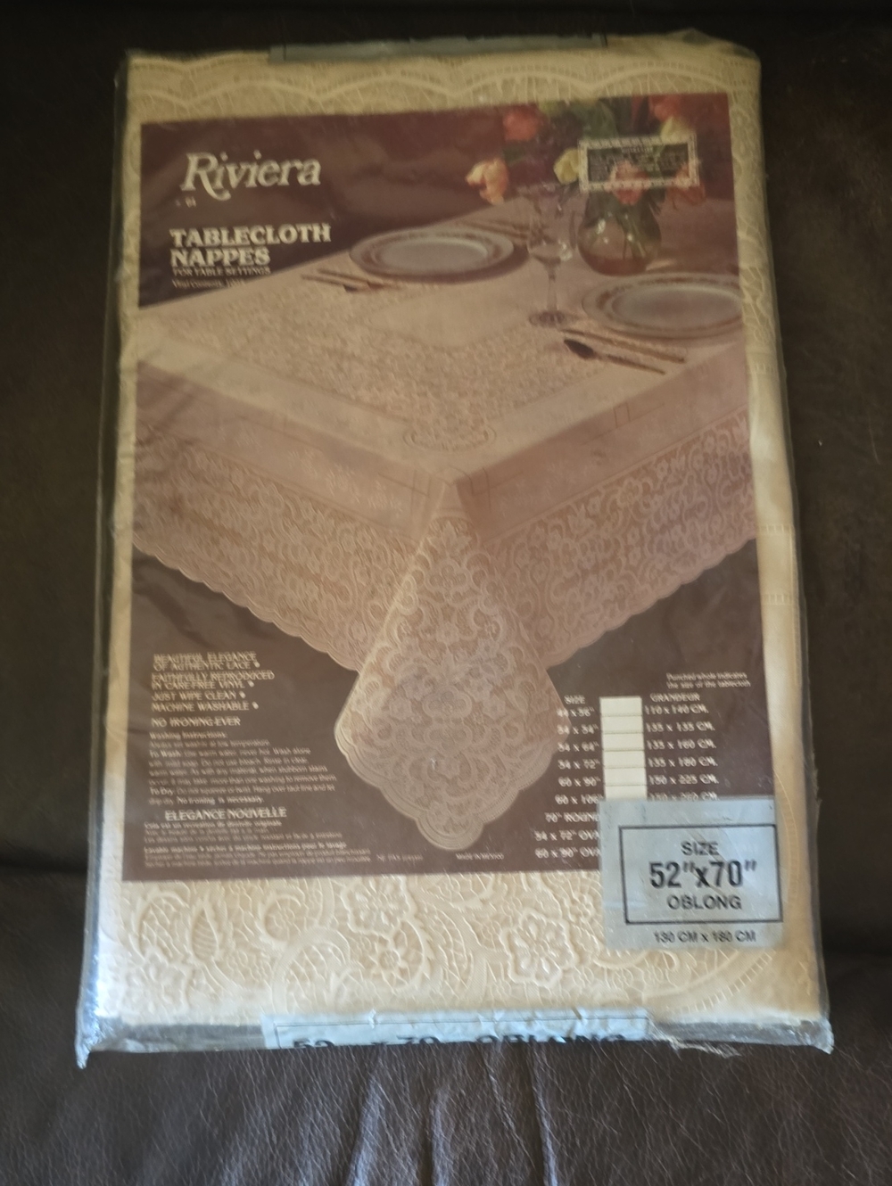 Tablecloth - 52 x 70" Oblong